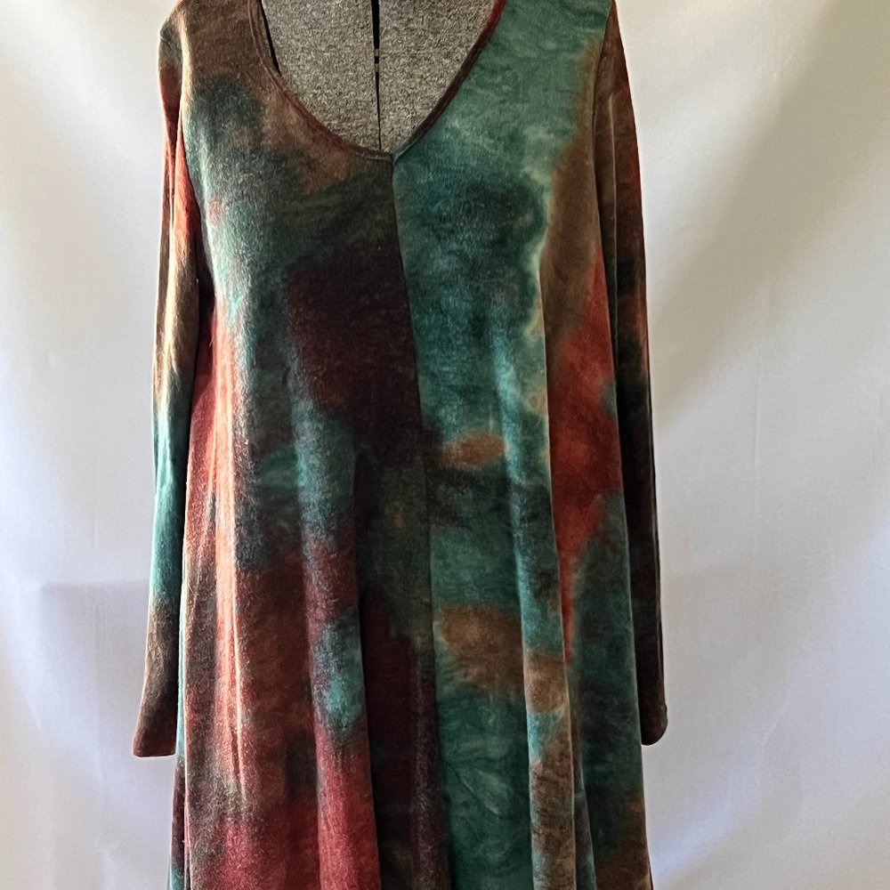 Soft Colorful Fall Dress from Spade & Heart